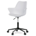 Kancelářská židle bílá KA-J772 WT plastová Autronic