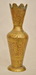 Mosazná váza gravírovaná 21cm