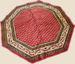 Osmihranný oválný perský vlněný koberec TABRIS 215cm