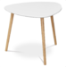 Konferenční stolek 55x55cm dřevěný bílý Autronic AF-1134 WT