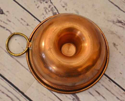 Mosazné dekorační kuchyňské bábovky Sada 3ks