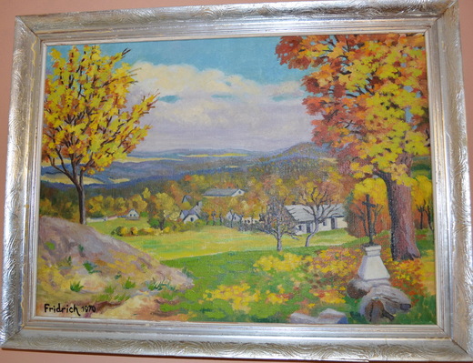 Obraz podzimní vysočina