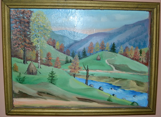 Obraz podzimní krajina