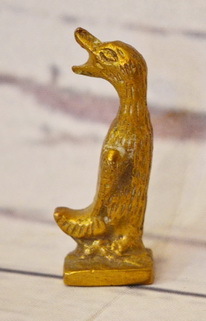 Mosazná soška Tučňák