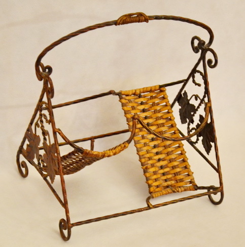 Ratanový zásobník na víno - 2ks