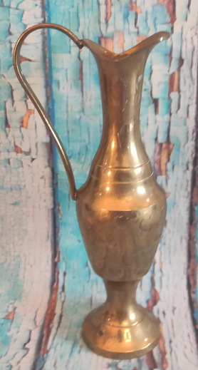 Konvička mosazná s uchem 18cm