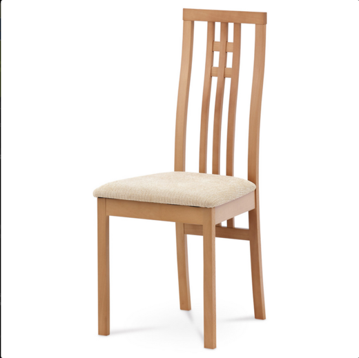 Jídelní židle dřevěná z masivu buk BC-2482 BUK3