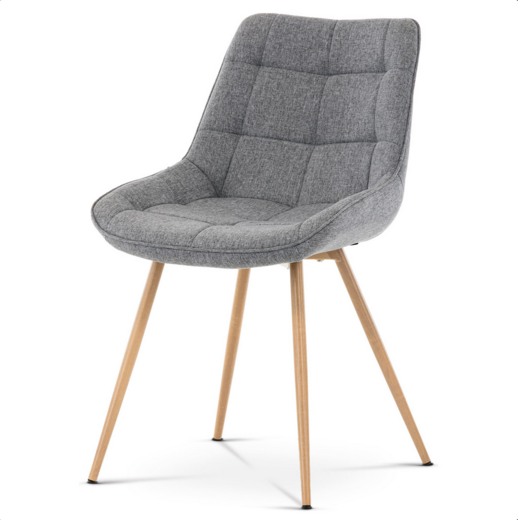Jídelní židle CT-394 GREY2 látka šedá