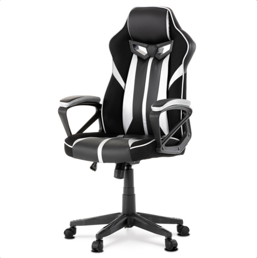 Herní křeslo Autronic KA-Y341 SIL stříbrná