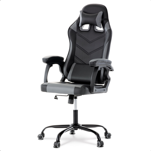 Herní křeslo Autronic KA-L626 GREY šedé