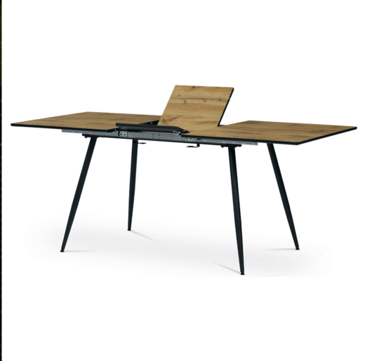 Jídelní stůl dřevěný rozkládací 140x80cm dub HT-921 OAK