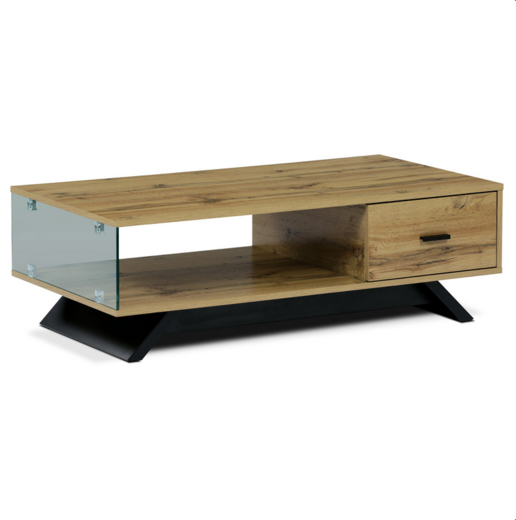 Konferenční stolek dřevěný 110x60cm dub Autronic AHG-647 OAK