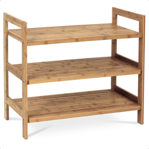 Dřevěný botník z masivu Autronic DR - 025