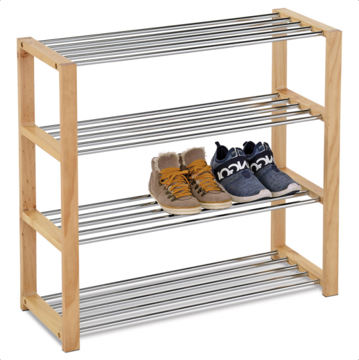 Botník dřevěný z masivu Autronic 83168-14, přírodní