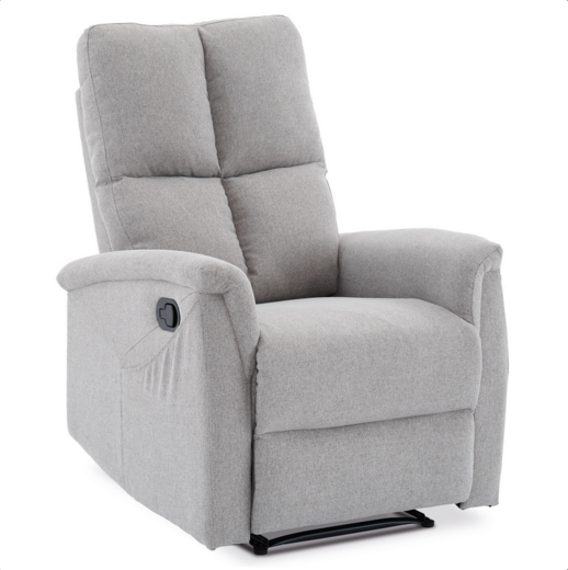 Relaxační televizní křeslo Autronic TV-916 SIL2 stříbrné