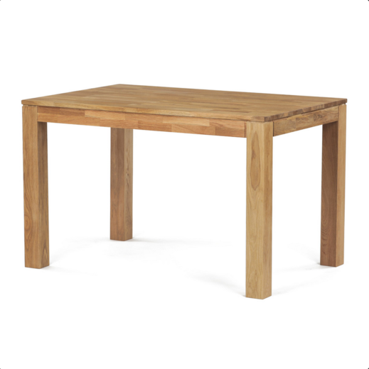 Jídelní dřevěný stůl z masivu 120x80cm, Autronic DS-H120 DUB