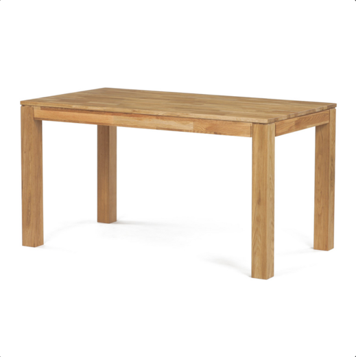 Jídelní dřevěný stůl z masivu 140x80cm, Autronic DS-H140 DUB