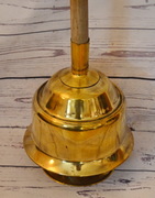 Starožitný mosazný zvon na prádlo