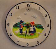 Malované hodiny Holandsko - Meister Anker
