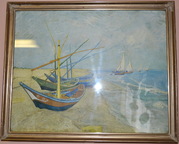 Obraz Fishing Boats - Vincent van Gogh
