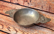 Stříbrná starožitná miska větší