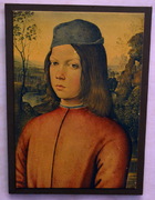 Pinturicchio Portrét chlapce Obraz Reprodukce na dřevě