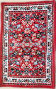 Předložka 60x40cm kusový červený koberec