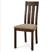 Jídelní židle dřevěná z masivu ořech BC-2602 WAL