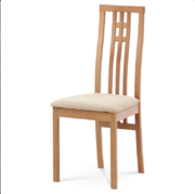 Jídelní židle dřevěná z masivu buk BC-2482 BUK3