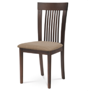 Jídelní židle dřevěná z masivu ořech BC-3940 WAL