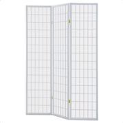 Paraván Autronic EF-805 132 x 180 cm bílý