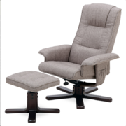 Relaxační křeslo Autronic TV-5010, Cappucino/ořech