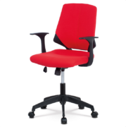Kancelářská židle Autronic KA-R204, červená