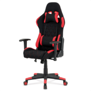 Kancelářská herní židle Autronic KA-V606, červená