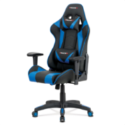Kancelářská herní židle Autronic KA-F03, modrá