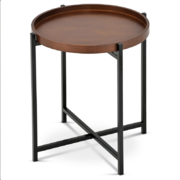Odkládací stolek 50cm hnědý Autronic 80135-12 WAL