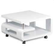 Konferenční stolek moderní Autronic 70x70cm AHG-617 WT A