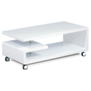Konferenční stolek moderní bílý 115x60cm Autronic AHG-618 WT