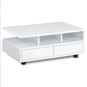 Konferenční stolek bílý moderní 100x41cm Autronic AHG-620 WT Art