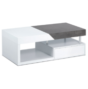 Konferenční stolek bílý moderní 165x62cm Autronic AHG-622 WT