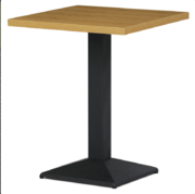 Jídelní stůl dřevěný hranatý dub 60cm DT-901 OAK