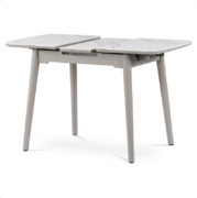 Rozkládací stůl 90x70cm Autronic HT-400M WT bílý mramor