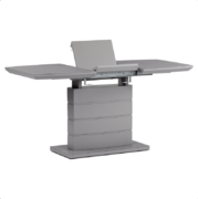 Autronic HT-420 GREY Jídelní stůl 110x70cm šedý, skleněná deska