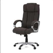 Kancelářská židle Autronic KA-L632, hnědá látka