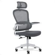 Kancelářská židle Autronic šedá KA-E530 WT bílá